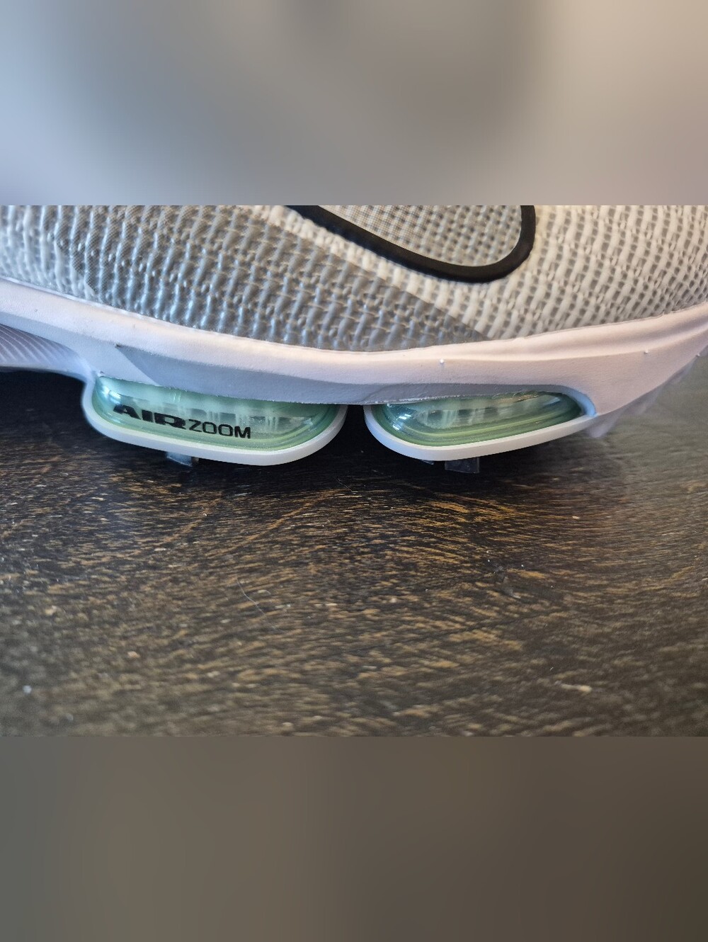 Nike Infinity Tour Boa 2 (Wide) PureWhite/ Platinum Green Golf Shoes - Picture 6 of 13